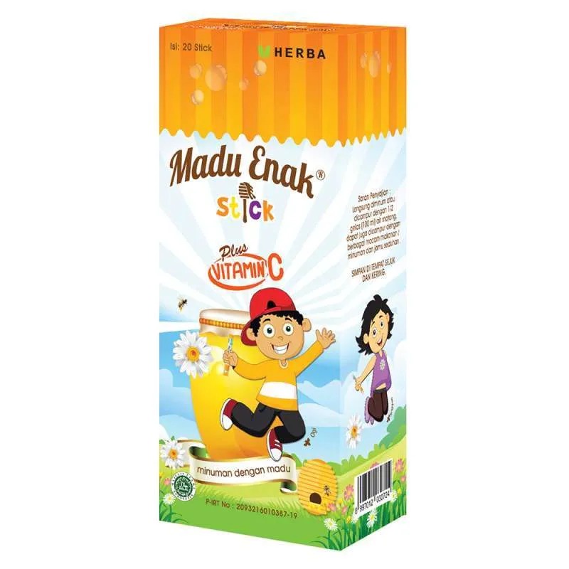 BOX - Herba Madu Enak Stick isi 20 Stick