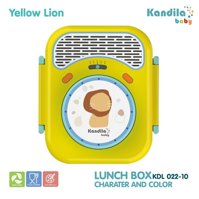 KANDILA LUNCH BOX WITH FORK &amp; SPOON - 680ML / KDL 022-10