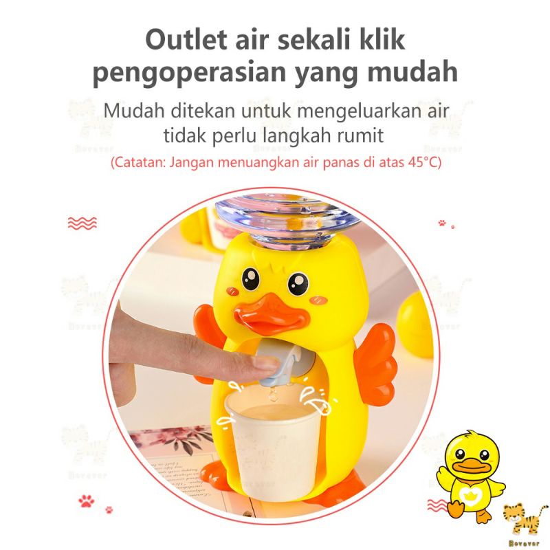 Mainan Anak Dispenser Galon Air Minum Mini Portable Karakter