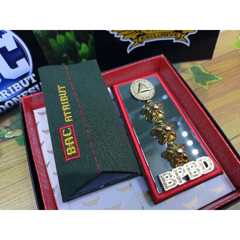 PANGKAT PDH BPBD 4B LIS MERAH