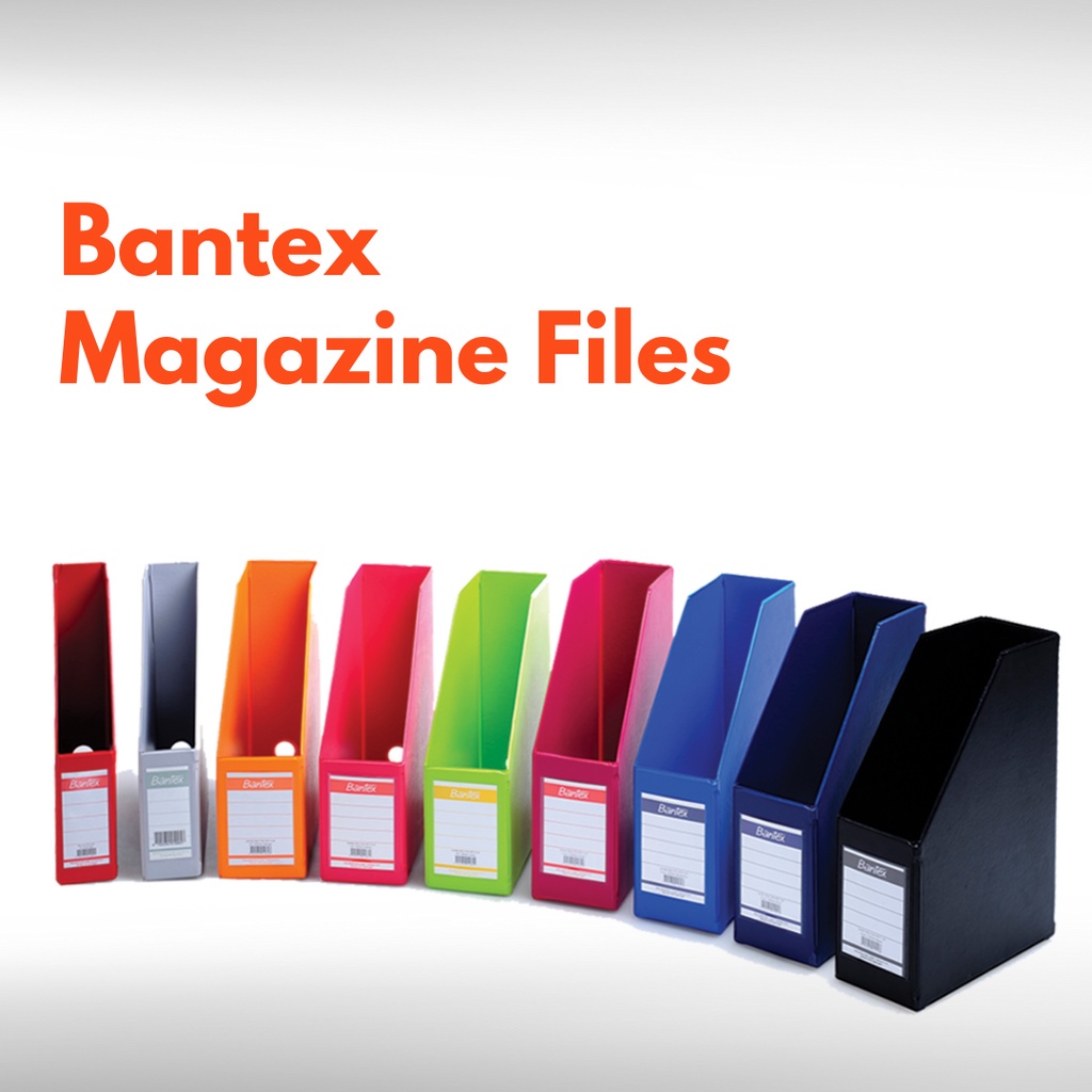 

R2GO - Bantex Magazine File (Box File) Folio - 10 cm Capacity