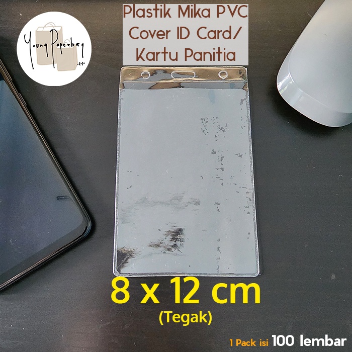 

Al Kantong Plastik Mika Cover Panitia / ID CARD Uk. 8 x 12