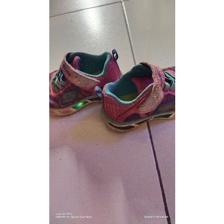 Sepatu Anak Sepatu Bayi Merk Skechers S-Light size 23