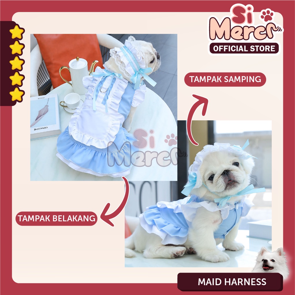 Baju Anjing Kucing Korea / Baju Anjing / Harness Baju Anjing Kucing/ Harness Premium Anjing / Harness Lucu Anjing Kucing / Harness Korea / Ha-Eun Harness / Baju Anjing Korea