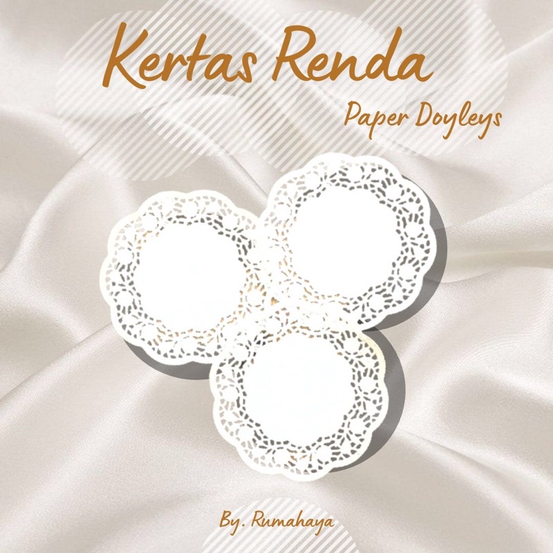 

[ECER] Paper Doyleys | Kertas Renda | Kertas doiley