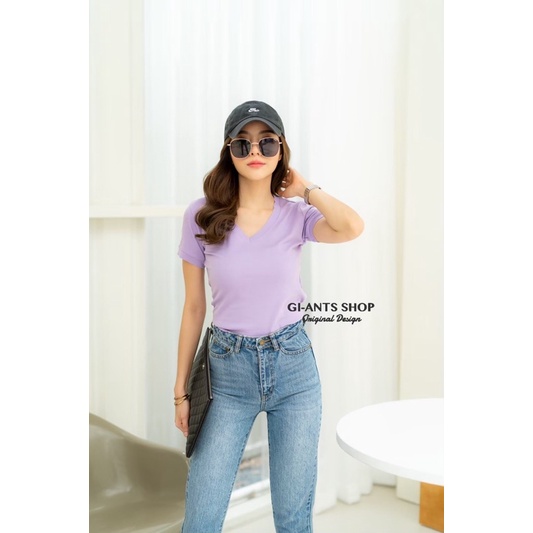 ATASAN GIANTS BASIC MODEL V NECK IMPORT BANGKOK(BJGB359)