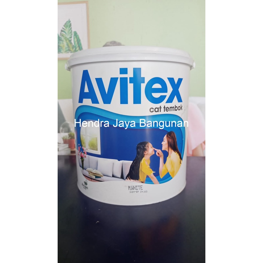 Jual Original Cat Tembok Avitex Kg Tembok Dan Plafon Gypsum Kg Avian Brand Shopee Indonesia