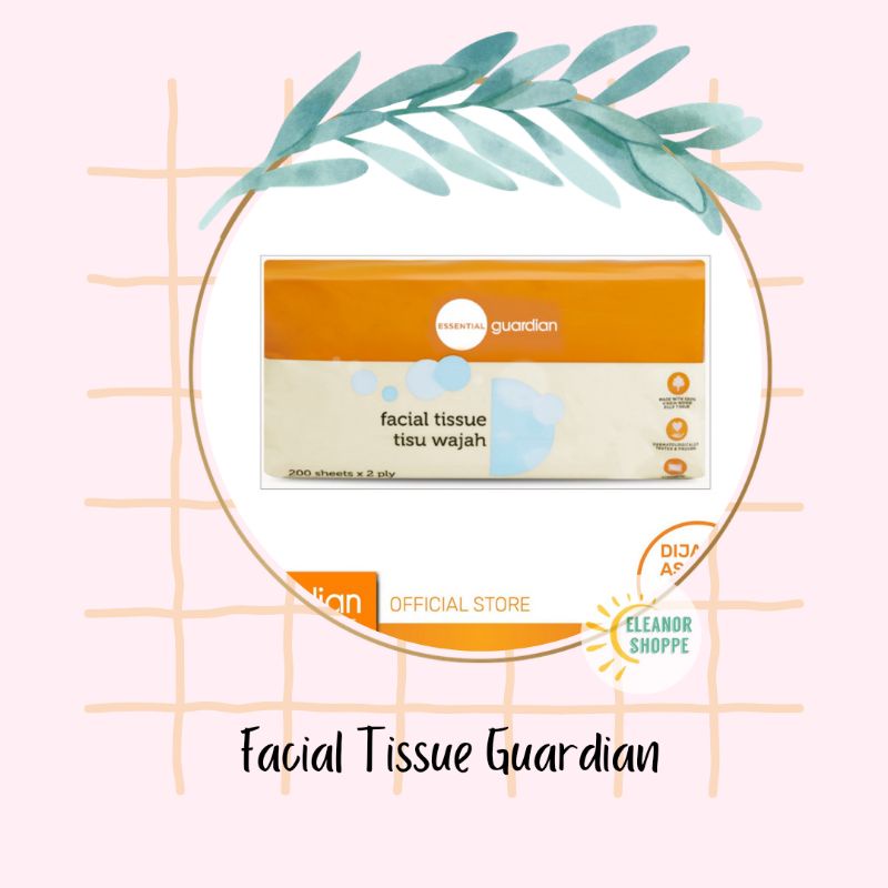 Jual Facial Tissue Guardian Tisu Wajah Higienis Halal Murah Shopee