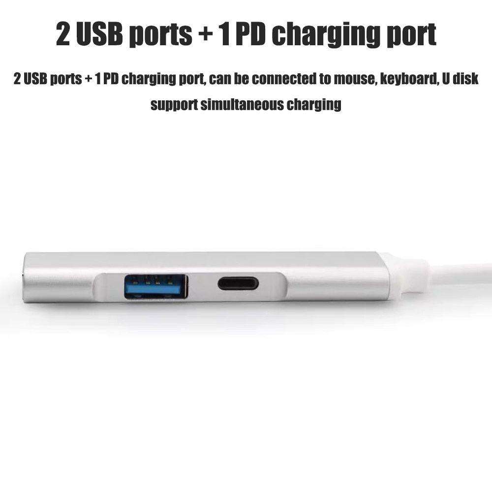 Adapter Hub Splitter USB 3.0 fast Charging OTG Untuk Transfer Data I P