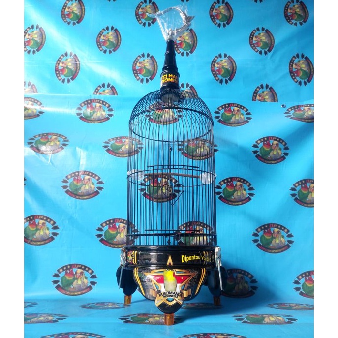 sangkar pleci,kandang burung pleci helopet bahan pvc tebal