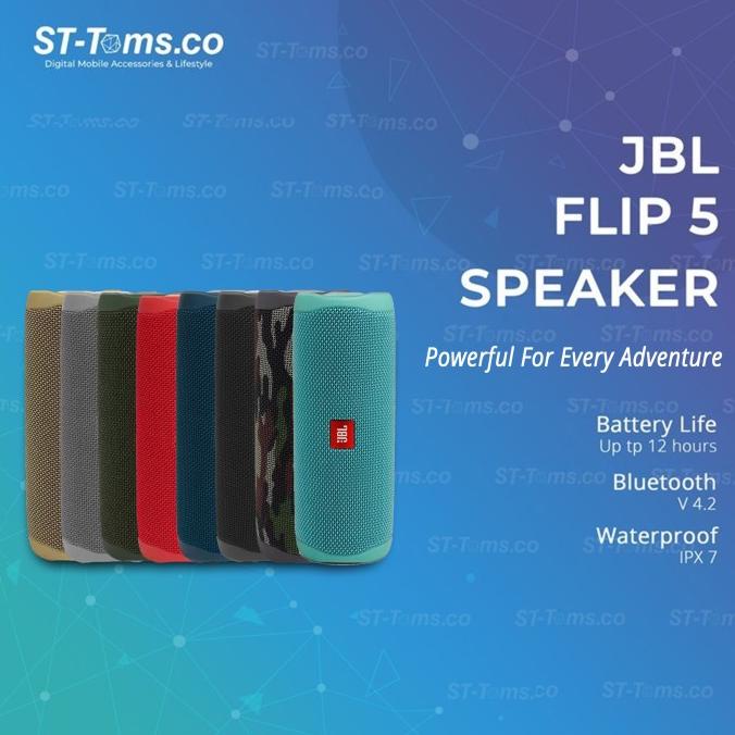 BAYAR DITEMPAT JBL Flip 5 Bluetooth Speaker /SPEAKER BLUETOOTH/SPEAKER AKTIF/SPEAKER BLUETOOTH BASS/SPEAKER FULL BASS