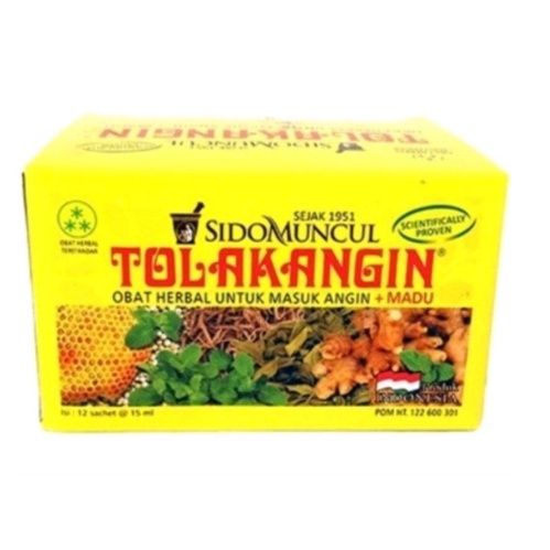 TOLAK ANGIN CAIR  / 1 BOX ISI 12 PCS