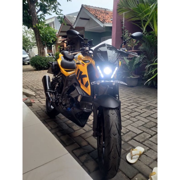 headlamp mt 09 black devil