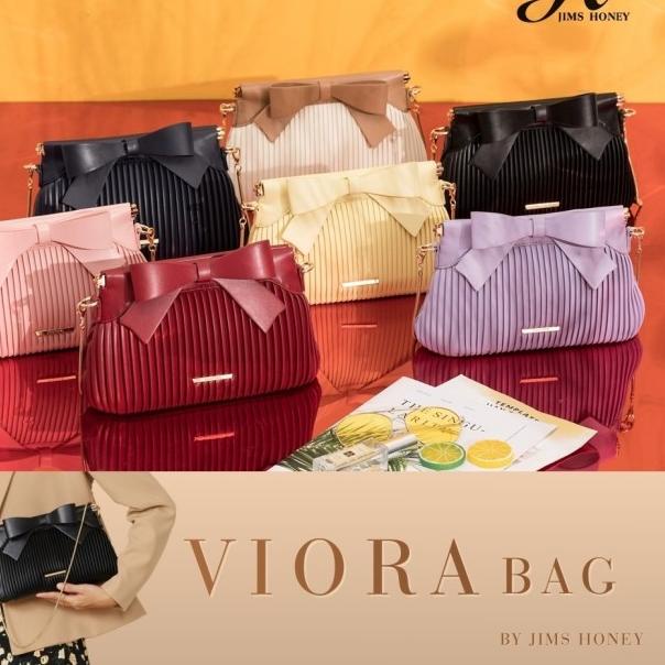 JH VIORA BAG (BOX EXCLUSIVE) - Tas Selempang JIMS HONEY ORI JIMSHONEY - RED