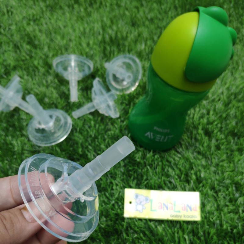 Nipple straw untuk avent cup Bendy. pengganti sedotan dot nipple avent training