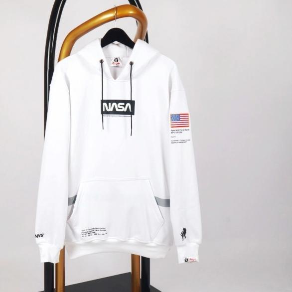 Jaket Hoodie Heron Preston x Nasa - Gambar 1, M