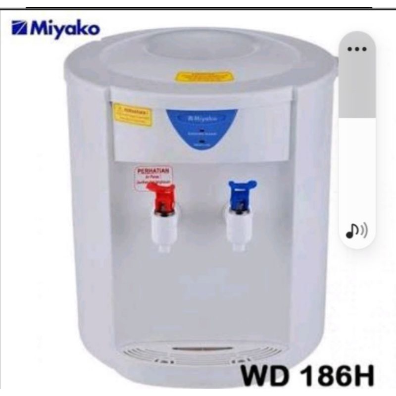 Miyako  Dispenser  WD - 186. Dispenser Panas dan  Normal Miyako WD186