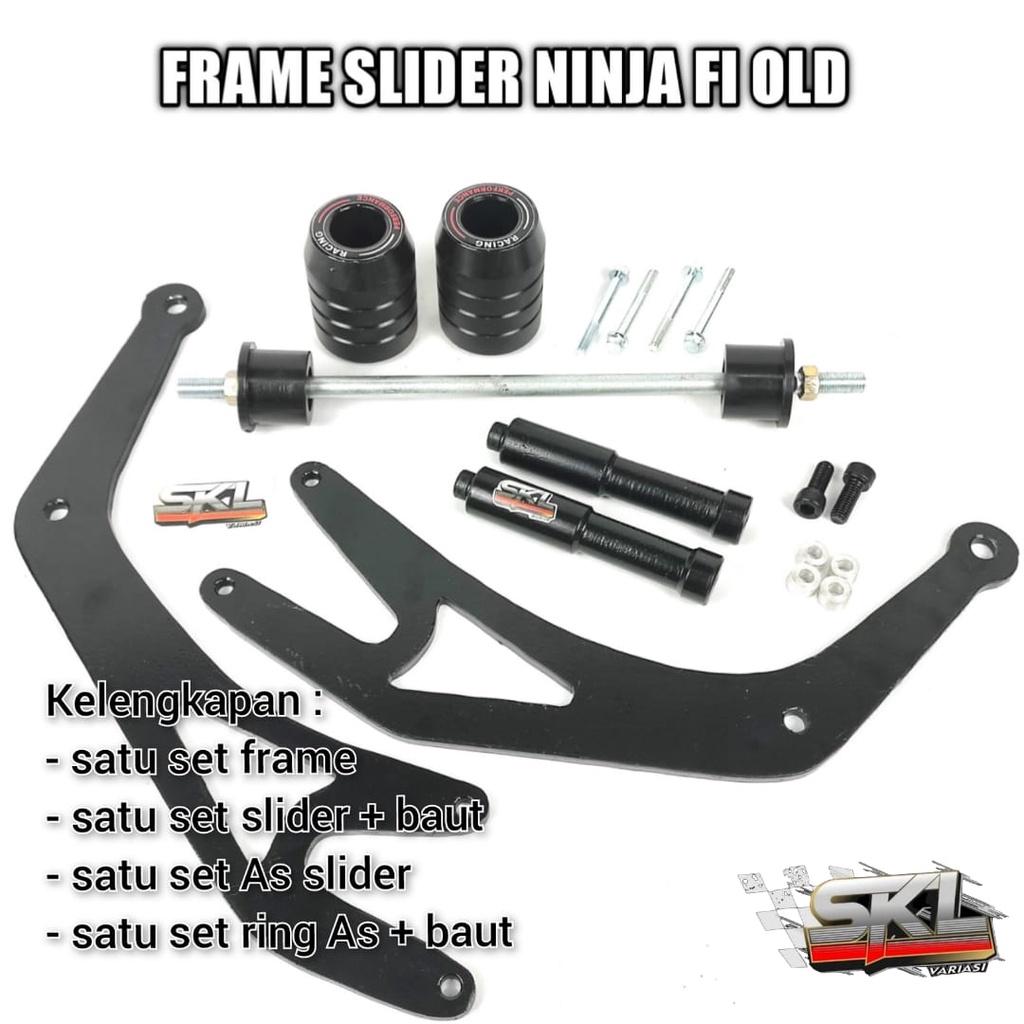 Frame Slider Pelindung Body Jalu Pelindung Fairing Ninja 250 Fi Old