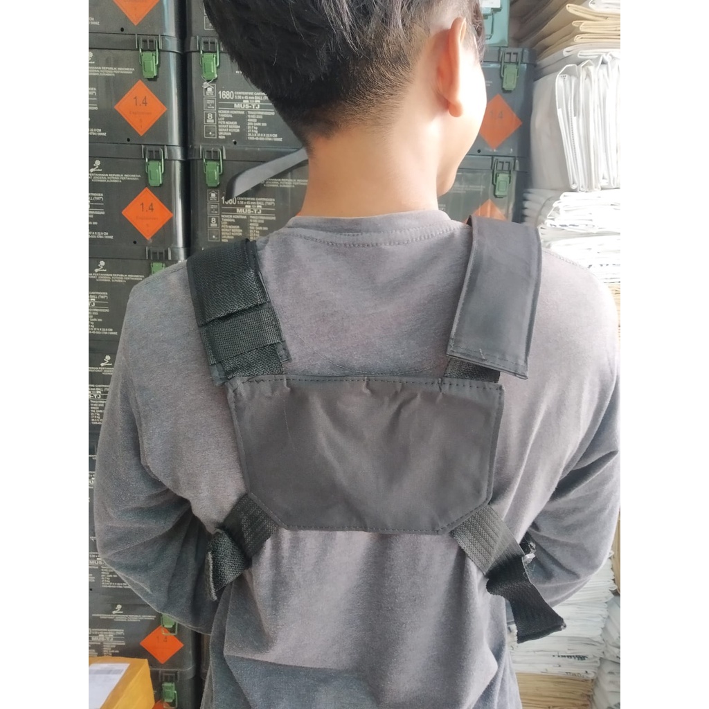 TAS DADA Tas Dada Rompi NR59 V001 Tas Selempang Dada Rompi Chest Bag - Tas Punggung Tas Dada - Sling