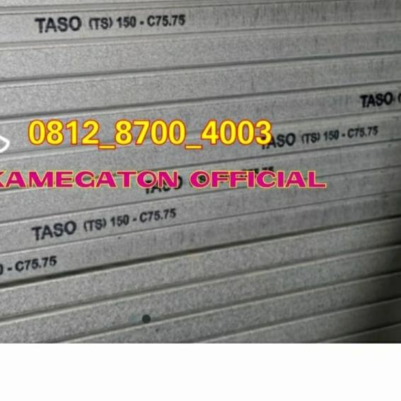 Baja ringan taso 0.75 mm/ baja ringan taso C 75 x 0,75mm / taso 0,75