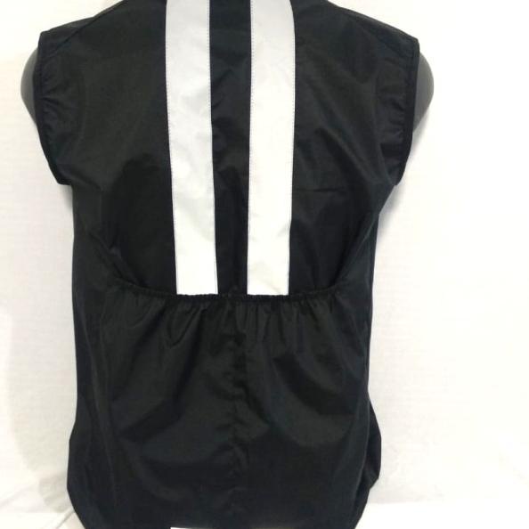 Rompi Sepeda Windbreaker Hitam - S