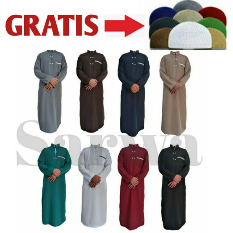 jubah/gamis pria/gamis cowok