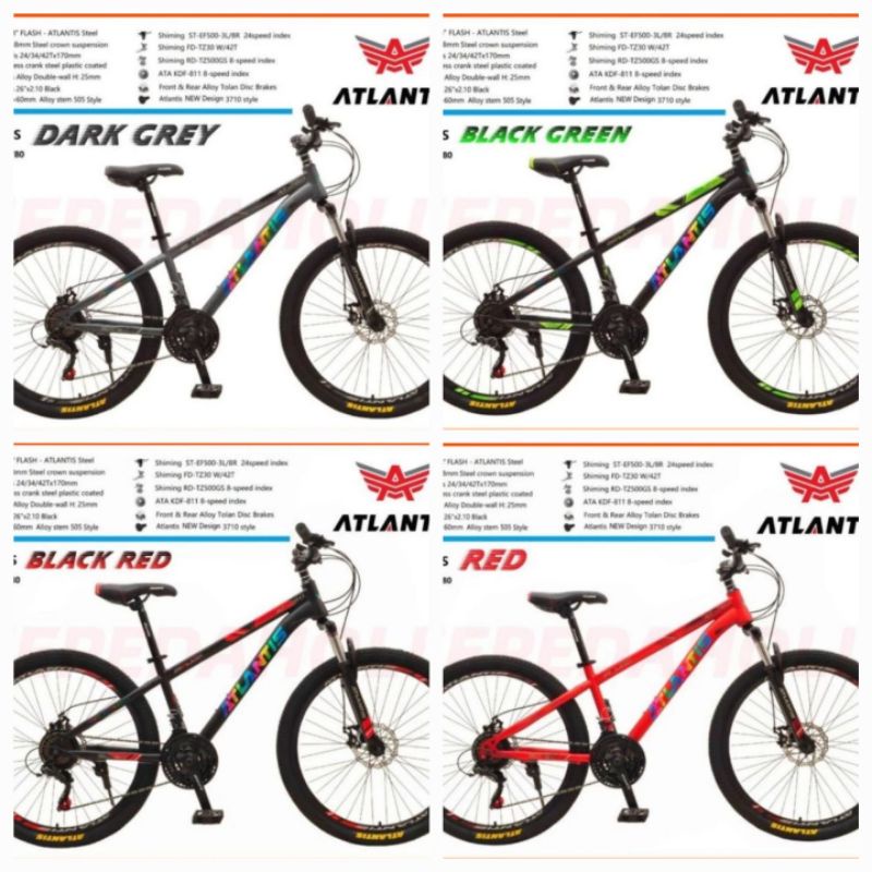 Sepeda Mtb 26 Atlantis AT 780 AT-780 24 Speed