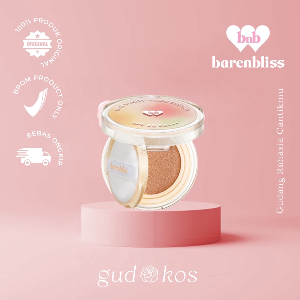 [FREE GIFT] BNB BARENBLISS Korean Bloomatte True Beauty Inside Cushion / Bedak Foundation Flawless