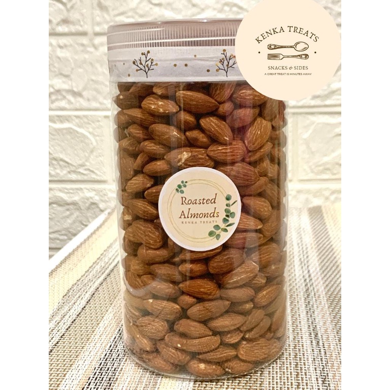 

ROASTED ALMOND by KENKA TREATS (SATUAN) 350 gram & 650 gram