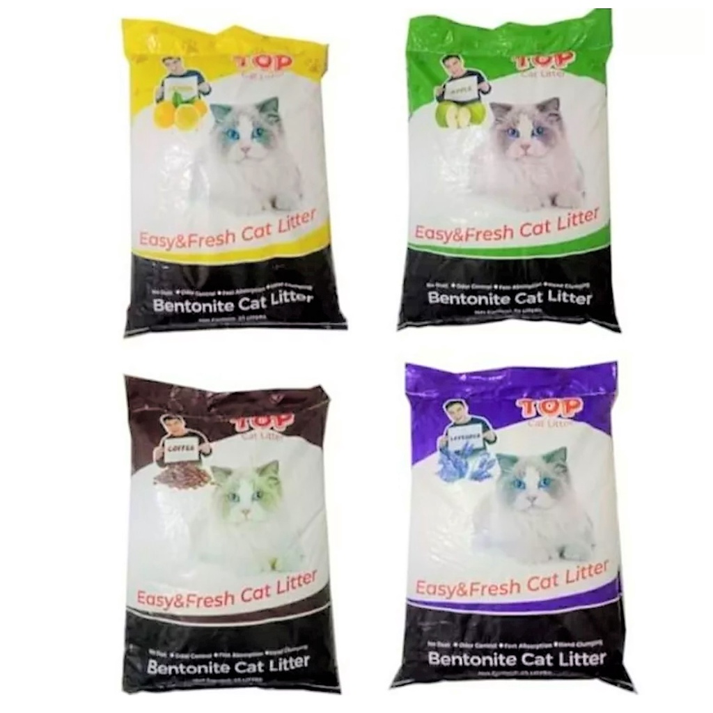 Pasir Kucing Junior Bentonite Cat Litter 25L 25 L Liter Gumpal Wangi