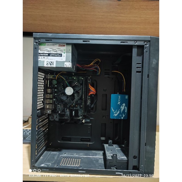 pc kantoran / game ringan core i3 2120 ssd 120gb ram 8gb ddr3