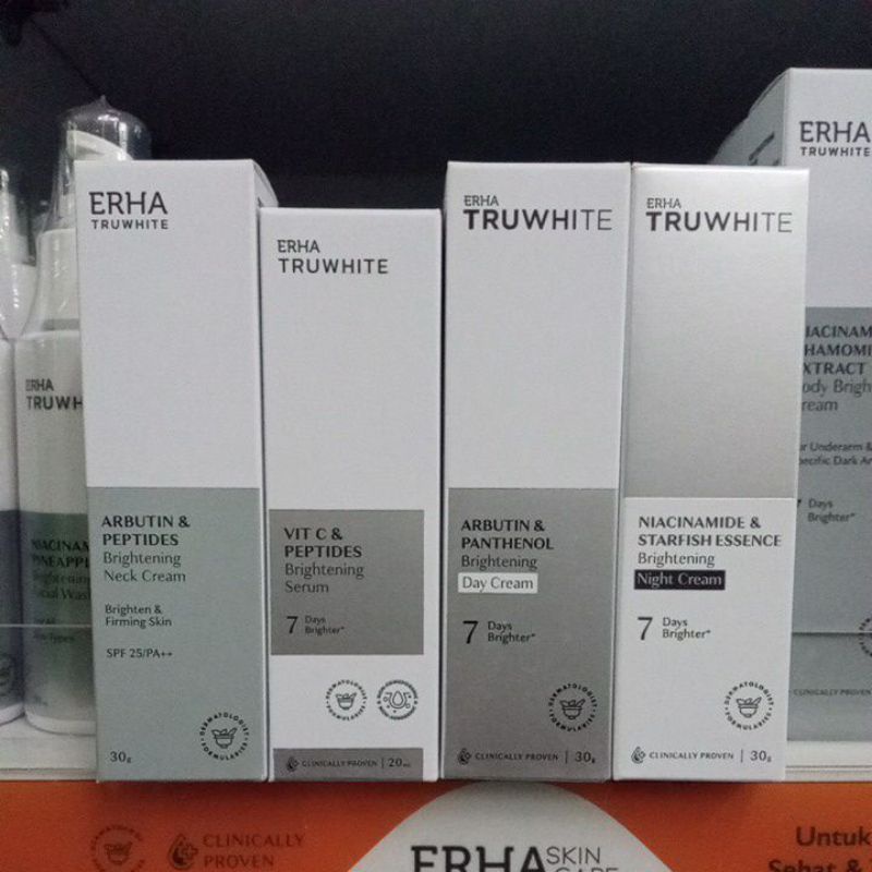 Paket Whitening Erha Truwhite Advance Series