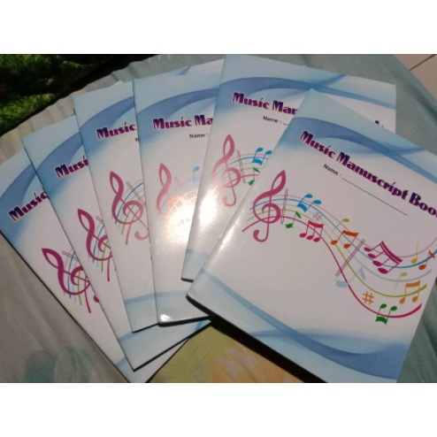 READY Buku tulis musik garis lima  Termurah