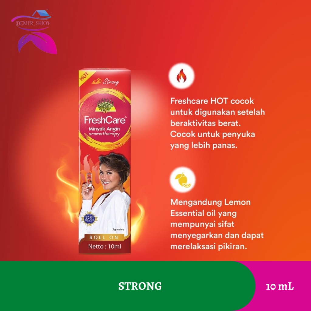 FreshCare Minyak Angin Aromatherapy 10 mL / FreshCare Citrus &amp; Strong