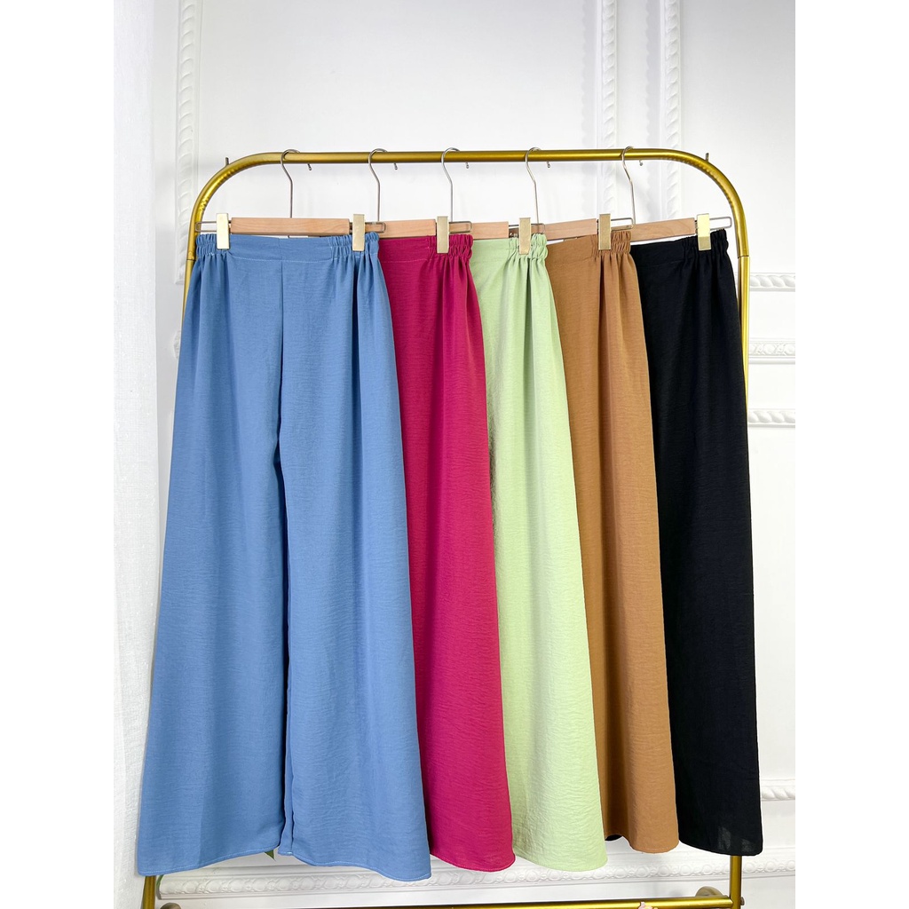 ZEVA KULOT HIGHWAIST PREMIUM AIRFLOW CRINCKLE DEODORA