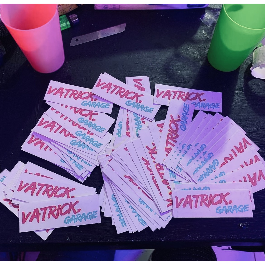 STIKER VATRICK GARAGE