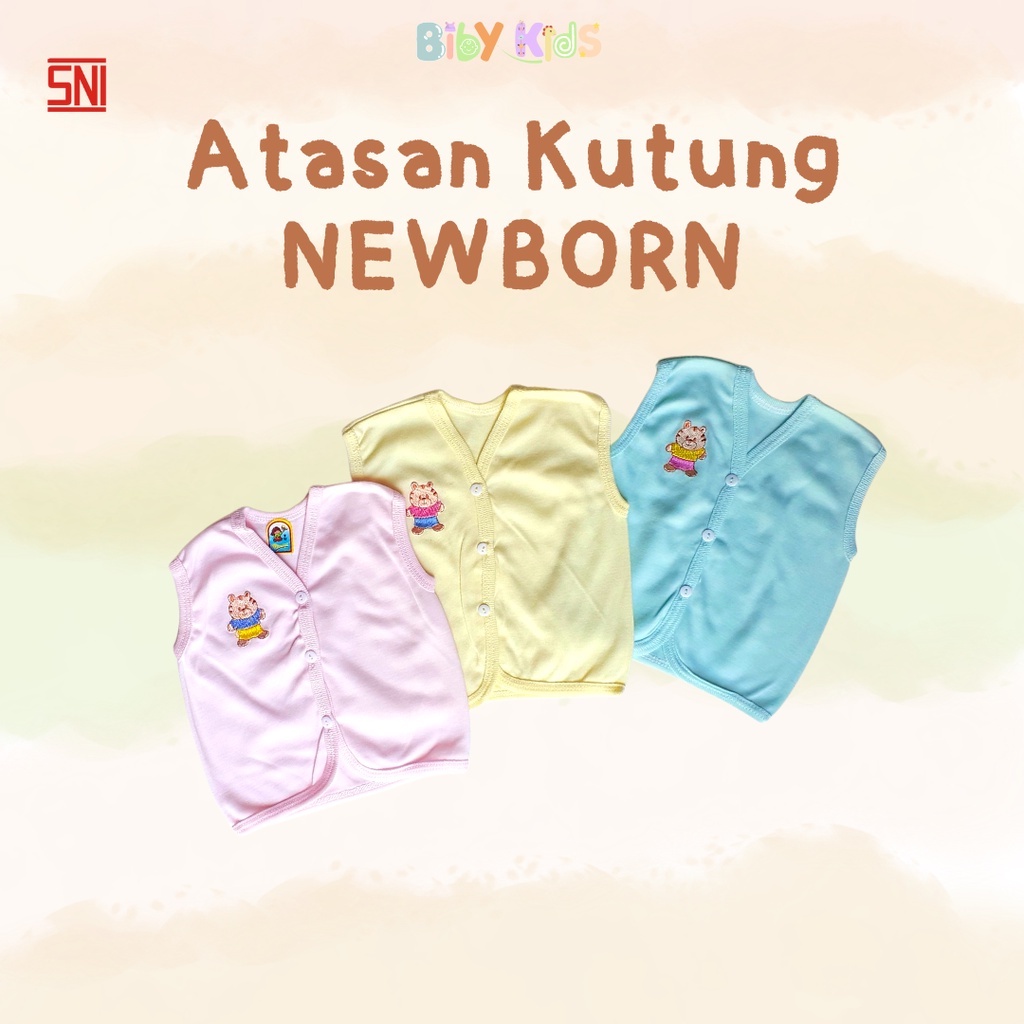 Baju Bayi Baru Lahir Atasan Kutung Baby Murah Motif Bordir Perlengkapan Newborn Pakaian Anak Murah