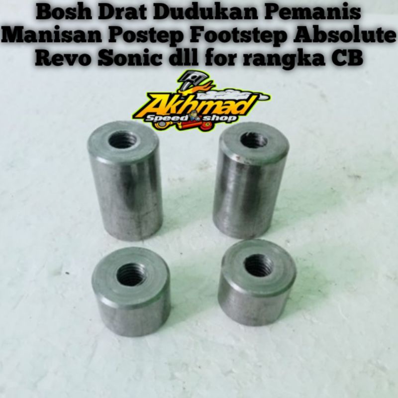 Bosh Drat Dudukan Pemanis Manisan Postep Footstep Absolute Revo Sonic dll for rangka CB