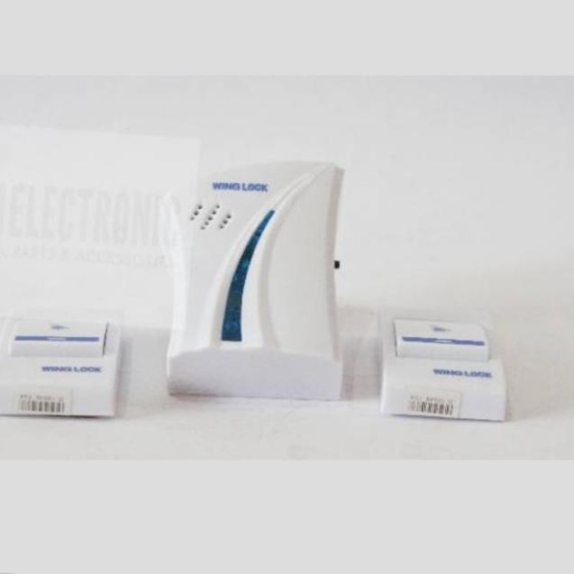 BEL PINTU LISTRIK 2 REMOT/BEL PINTU WIRELESS /DOOR BELL WIRELESS