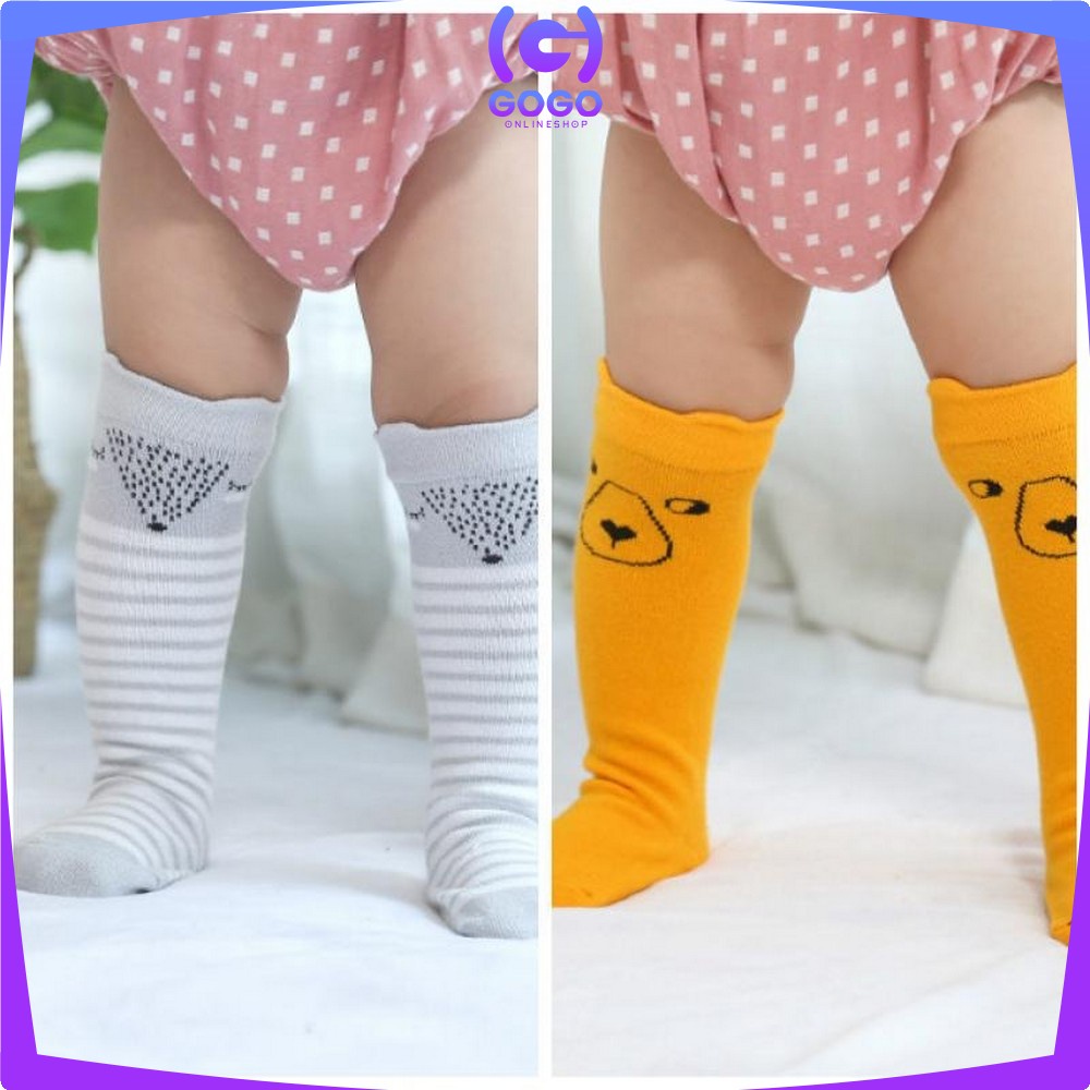 GOGO-P6 Kaos Kaki ANTI SLIP Anak Bayi Panjang Motif Lucu Kaus Kaki Fashion Korea Socks Import Murah