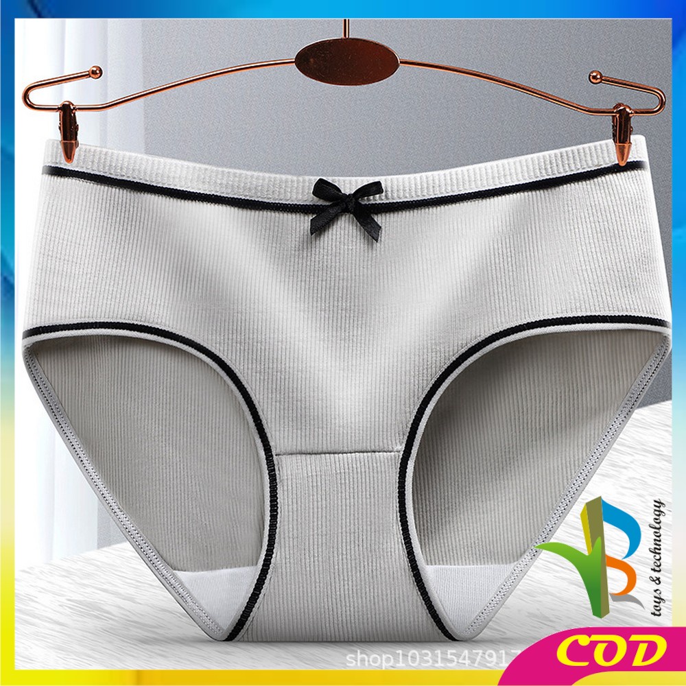 RB-P61 Celana Dalam Wanita Polos List Pita CD Cewek Import / Underwear Wanita / Sempak Wanita Sexy