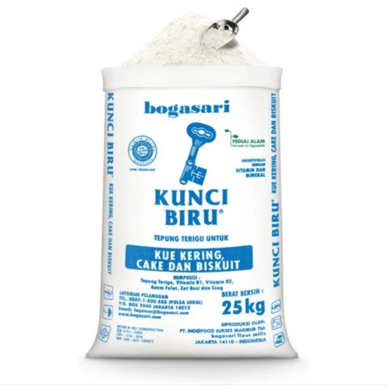 

TEPUNG TERIGU KUNCI BIRU 25 KG