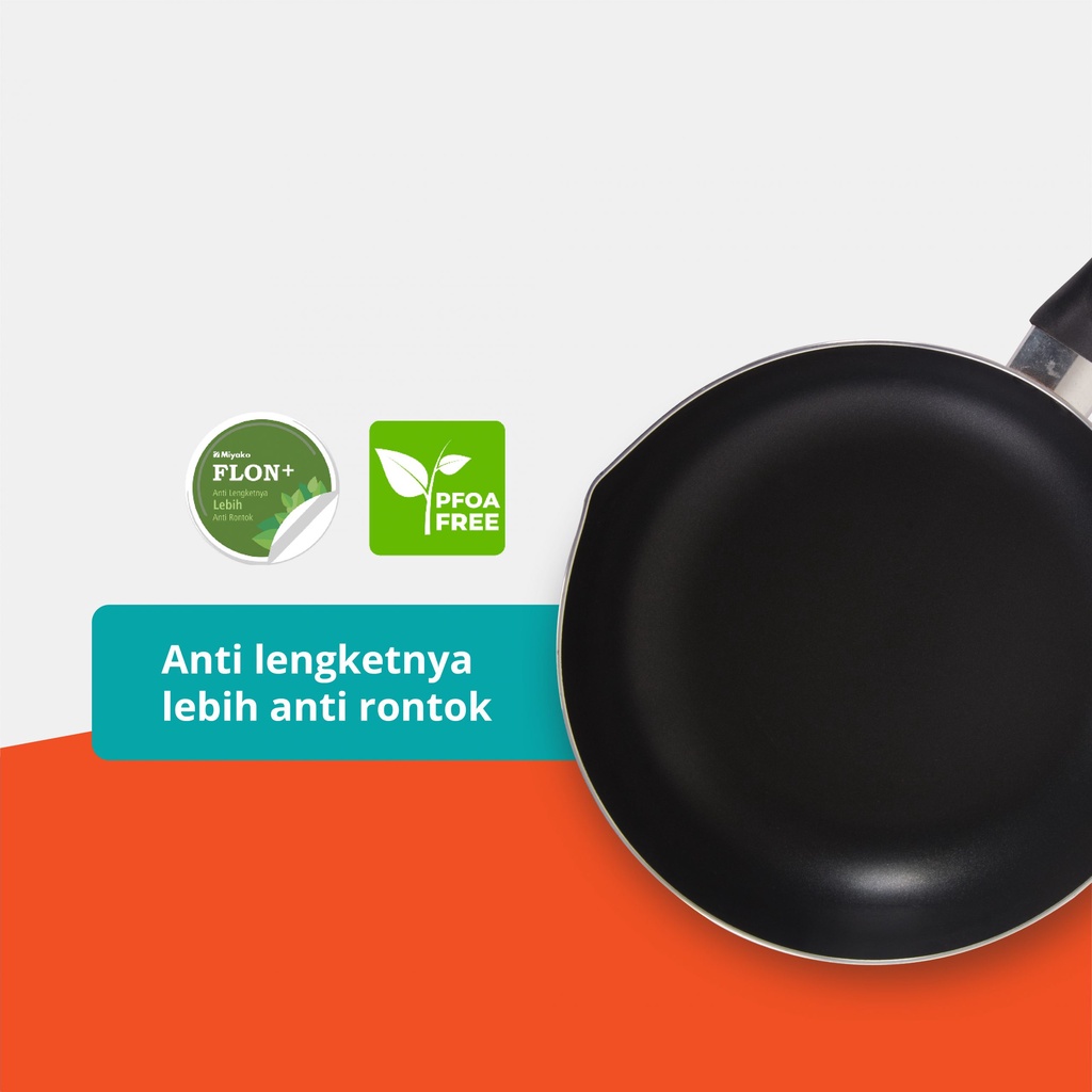 Deep Fry Pan Miyako DFP-28A -  Wajan Teflon - Anti Lengket