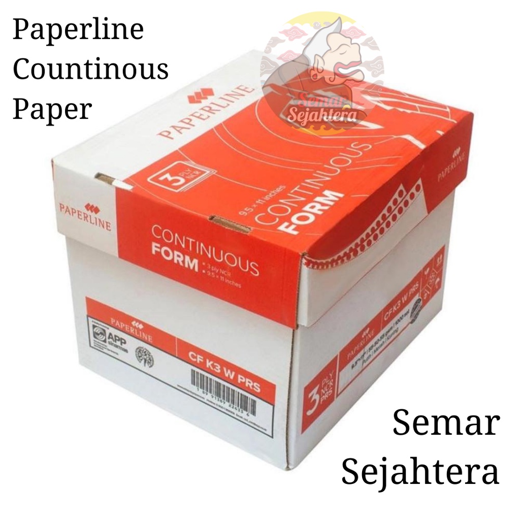 

[BOX] CONTINUOUNS FORM PAPERLINE 3 PLY NCR*