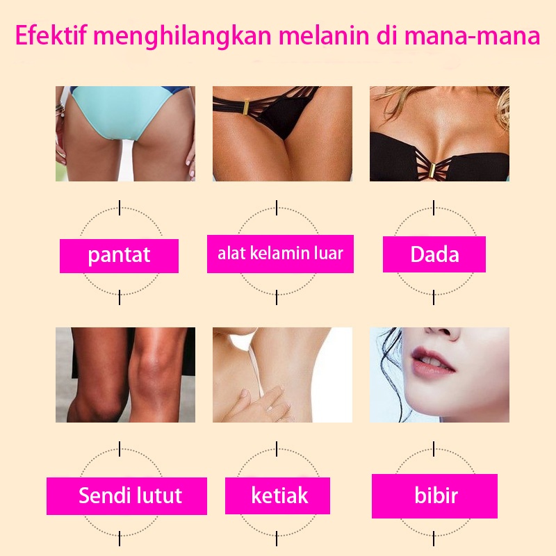 Pemutih Ketiak Krim Pemutih 50ml Pemutih Petiak Dan  Selangkangan Ampuh Pencerah Ketiak Pemutih Selangkangan Dan Ketiak