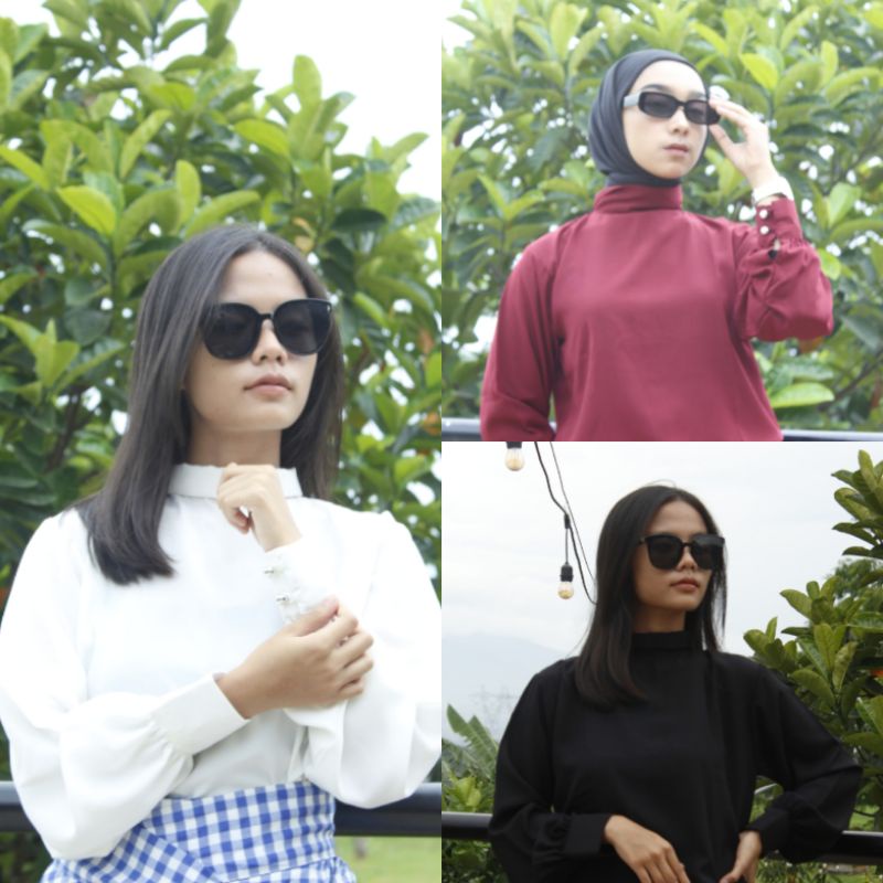 Atasan Blouse Wanita Cantik Baju Remaja Terbaru Murah Kekinian