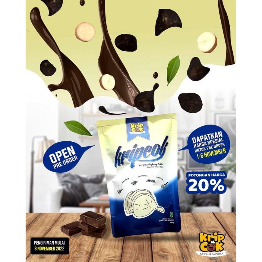 

Keripik Singkot Coklat (Open PO)