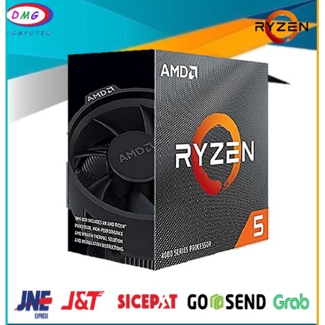 AMD Ryzen 5 4600G Box 6 Core 12 Threads Up to 4.2 Ghz With Radeon VGA