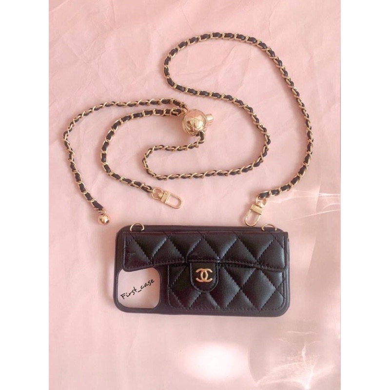 Tas iphone rantai Case Pouch Wallet Cute Mini Bag Iphone 11 pro