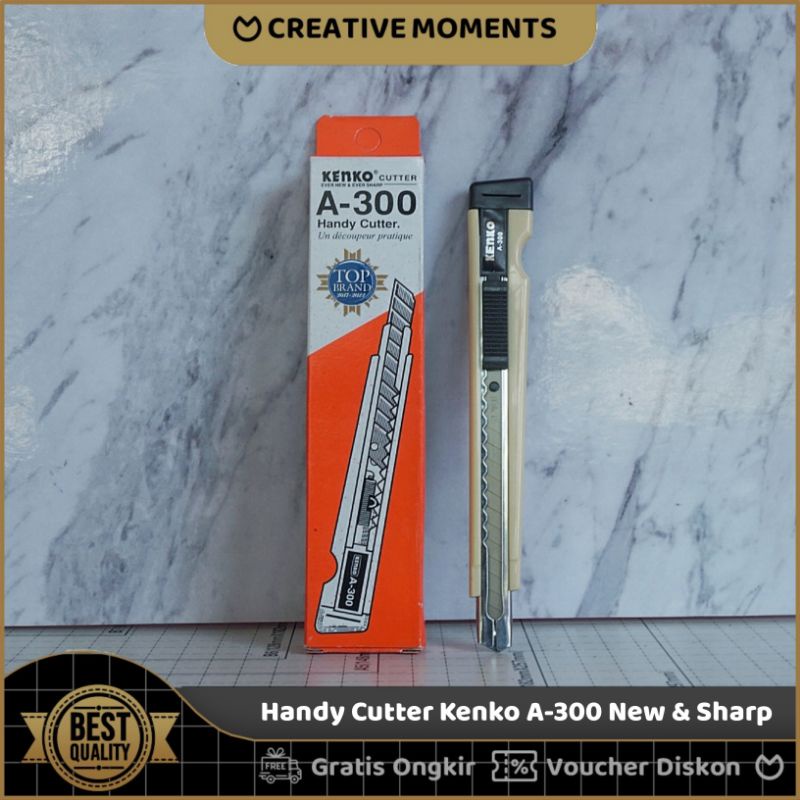 

Cutter Kenko A-300 Pisau Tajam
